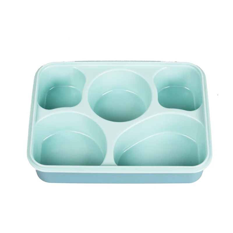 Коробка для ланча Supreme Bento Полностью герметичная коробка еды с 5 отделениями бэнто