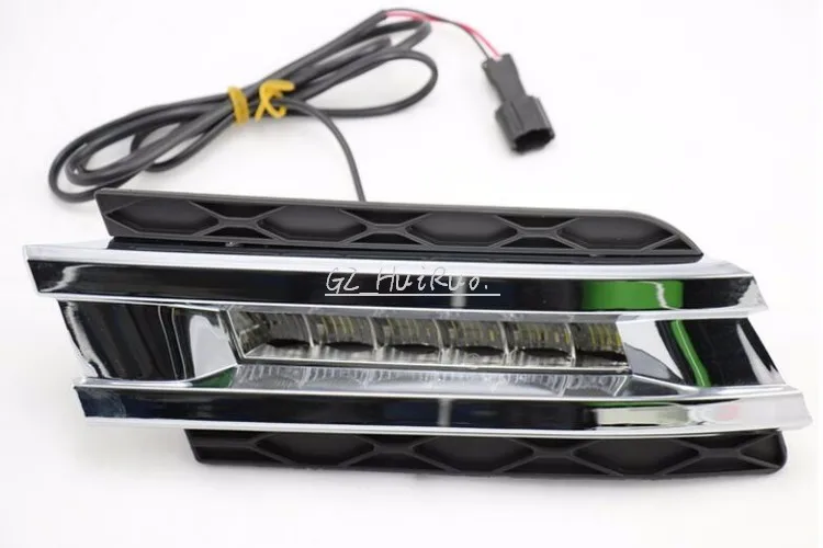 Автомобильный Стайлинг светодиод дневного света для mercedes benz gl gl350 gl400 gl450 gl500 x164 2006-2009 led drl с быстрой доставкой
