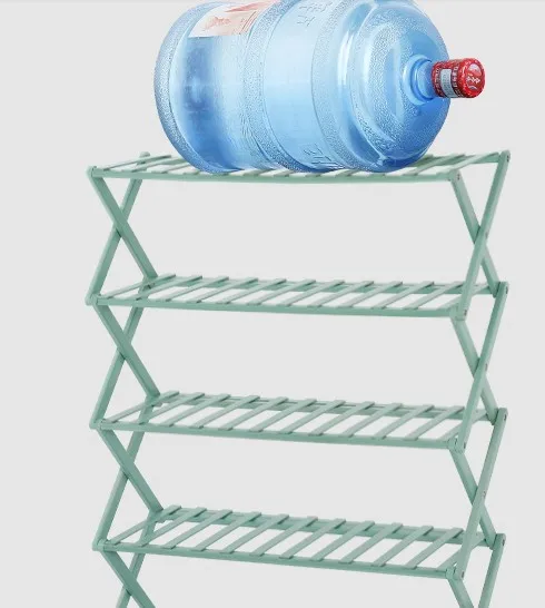 Multi-layer Shoe Rack Shoe Shelf Household Rack Storage Rack Folding Storage Shoe Rack Bamboo