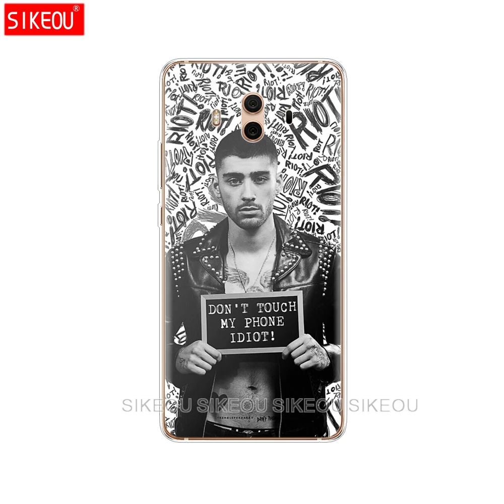 Силиконовый чехол для телефона Huawei mate 7 8 9 10 pro LITE One Direction Zayn Malik|Бамперы| |