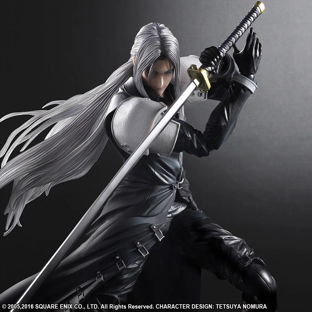 PLAY Arts Kai Final Fantasy VII 7 Sephiroth ПВХ фигурка Коллекционная модель игрушки 26 см | Игрушки и