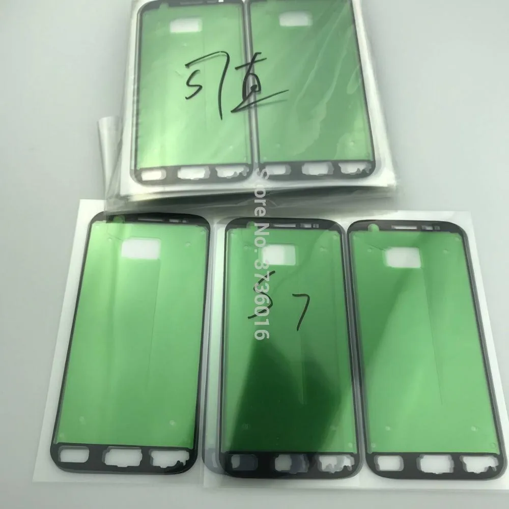 10 шт./пакет оригинального качества запчасти рамки клейкий стикер для samsung Galaxy S7 мобильного телефона ЖК-дисплей средняя рамка Ремонт