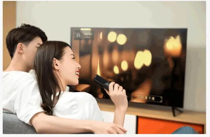 Xiaomi mijia умный беспроводной микрофон ТВ Беспроводной k песня смарт-устройство проводной k песня мобильный телефон пение для IOS/Android