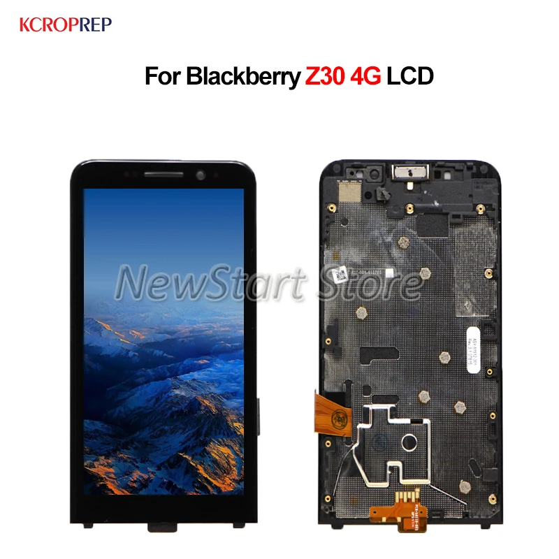 Для Blackberry Z30 4G ЖК дисплей кодирующий преобразователь сенсорного экрана в сборе 5 0