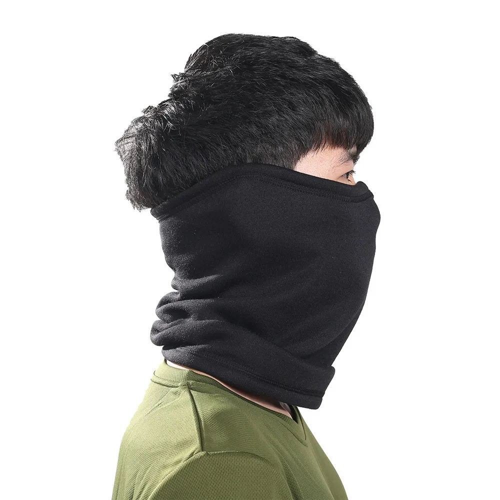 WUPP мотоциклетная полумаска для лица флисовая унисекс Лыжная Снежная мото