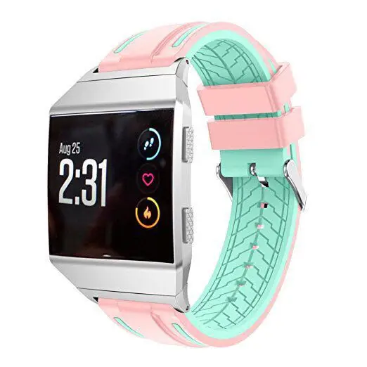 Мягкий силиконовый ремешок для часов Fitbit Ionic Muti color Спортивный Повседневный