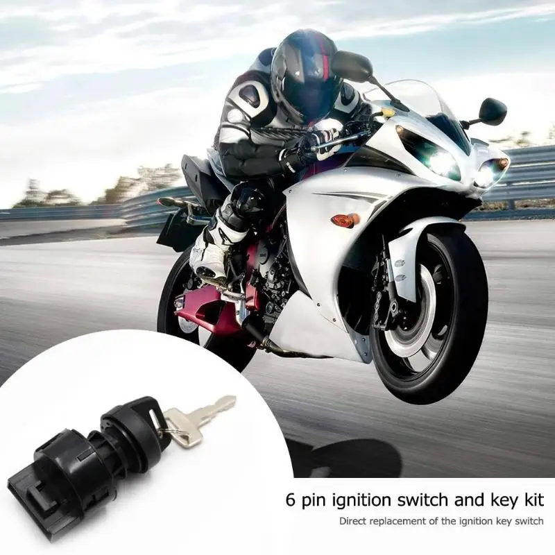 6 Pin ключ зажигания и комплект для POLARIS TRAIL BOSS 325 330 2002 2003|Замки затворы| |