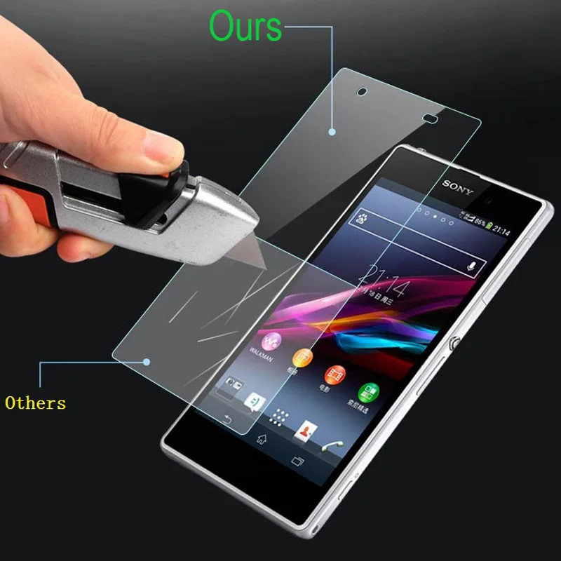 Взрывозащищенная 9H пленка для экрана из закаленного стекла Sony Xperia E3 D2203 D2206 Dual D2212
