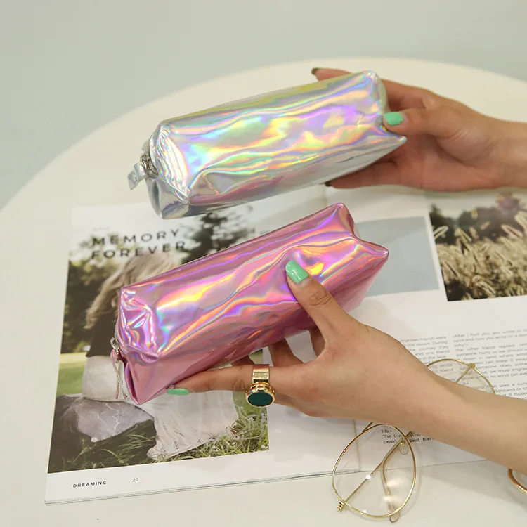 Блестящий чехол для лазерной ручки квадратная большая сумка карандашей