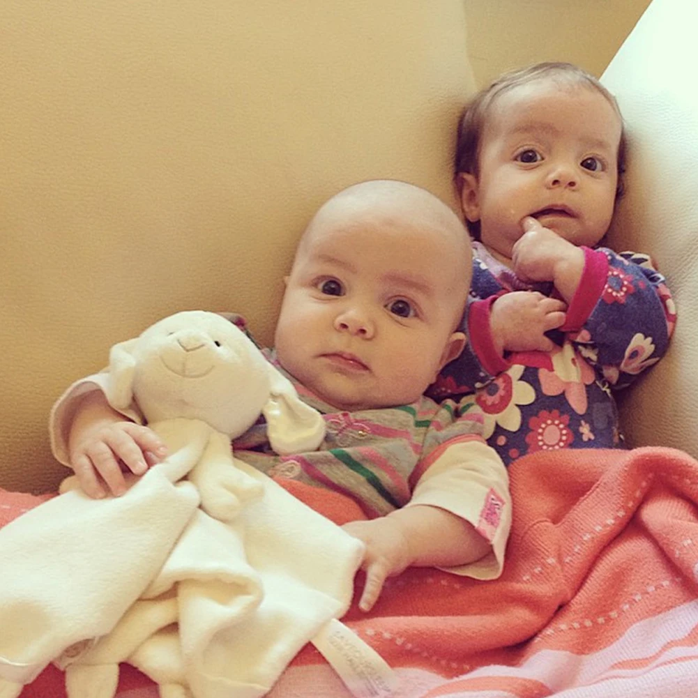 Одеяла для новорожденных детские игрушки Утешитель кролики одеяло плюшевые овцы