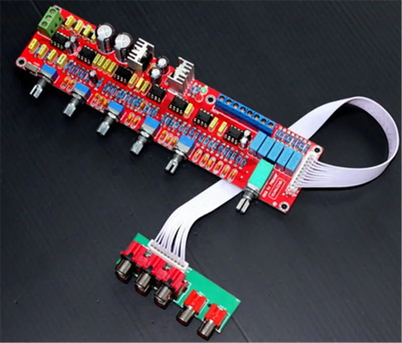 NE5532 предусилитель борды HiFi 5.1 тон объем пластины панель управления смеситель