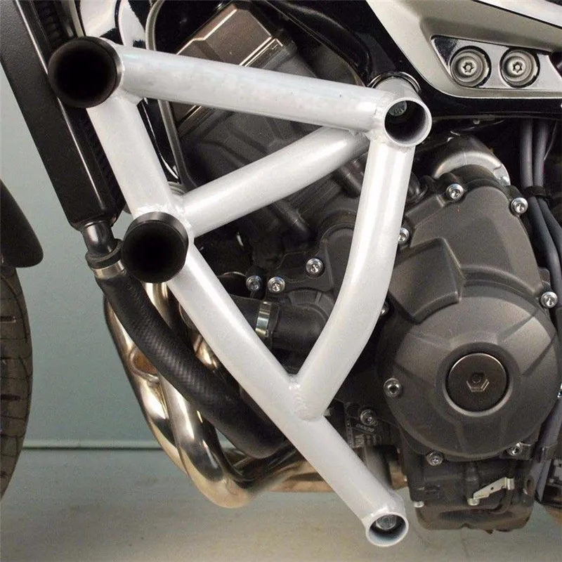 Черный Защитный кожух двигателя для 2013 Yamaha MT FZ 09 Tracer MT-09 FZ-09 MT09 FZ09