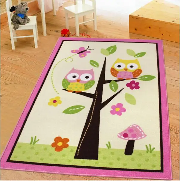 Новейшее качество детский коврик Мультяшные коврики для детей 100% нейлон девочек