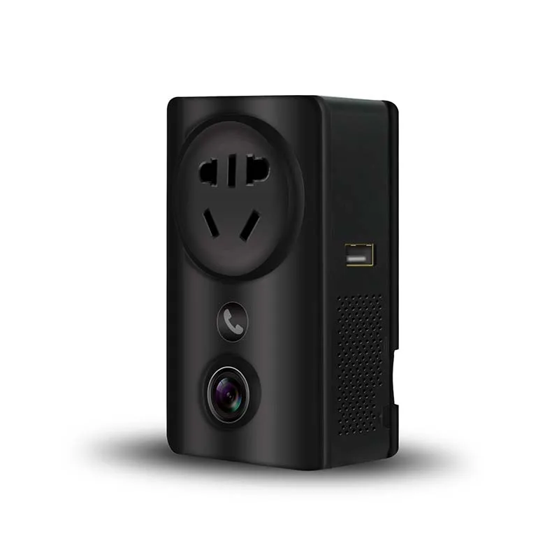 Wifi домашняя WIFI вилка камера панорамная розетка CCTV видеонаблюдения детский
