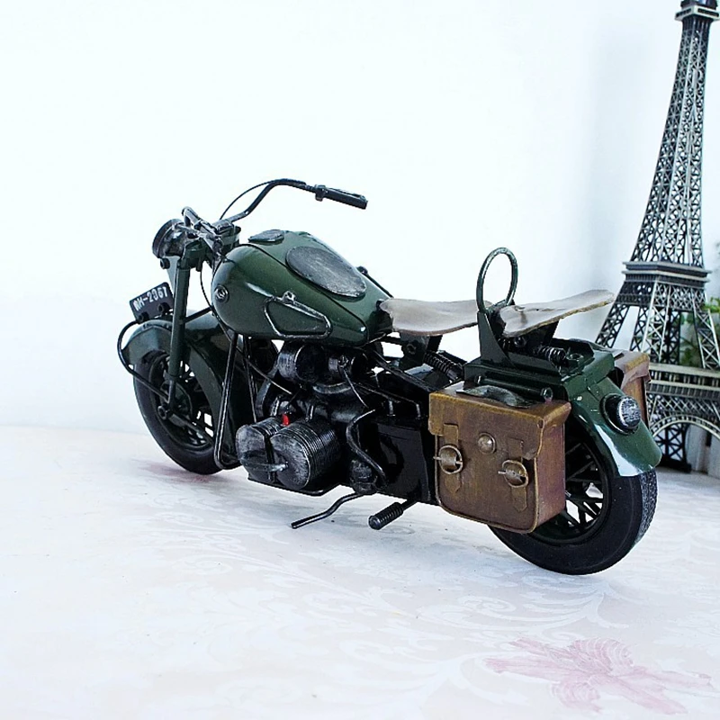 Жести Старинные Коллекция Мотоциклов Железо Витрина Поделки Ручной Работы