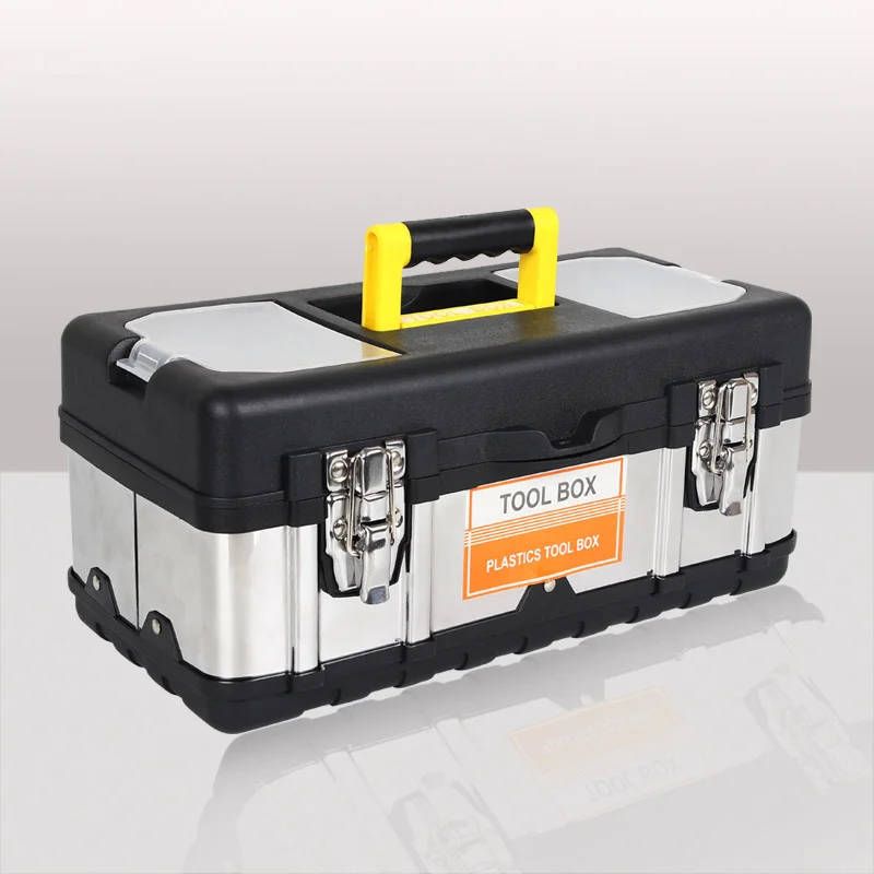 Портативный ящик для инструментов, автомобильный ящик для хранения инструментов, большая емкость, оборудование, Электрический ящик для инструментов для ремонта автомобиля, L/M