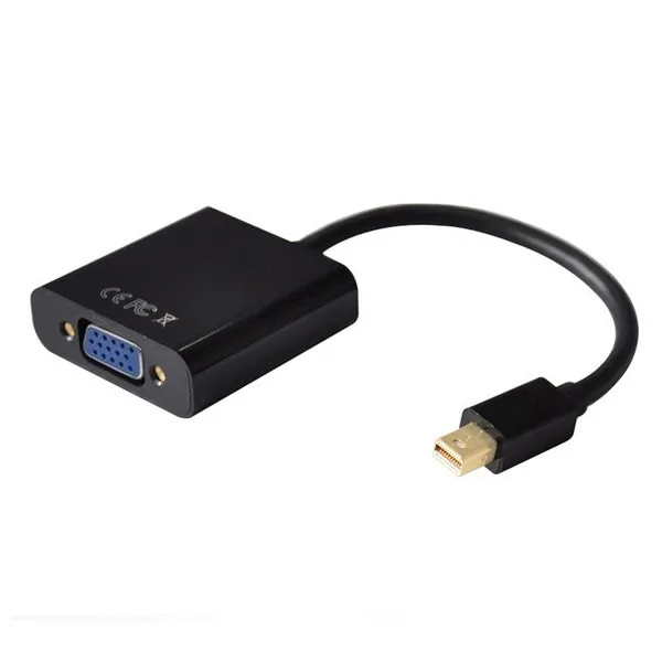 Кабель 1080P Mini DP к VGA интерфейс Thunderbolt мини порт дисплея адаптер MacBook Air Pro iMac