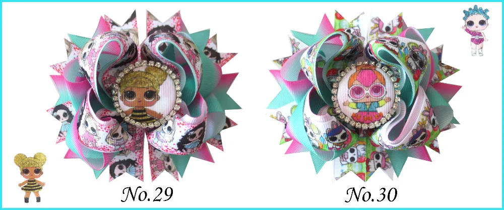 30 blessding Good Girl 4," Принцесса заколка для волос C-Joyful Rhinestone Baby
