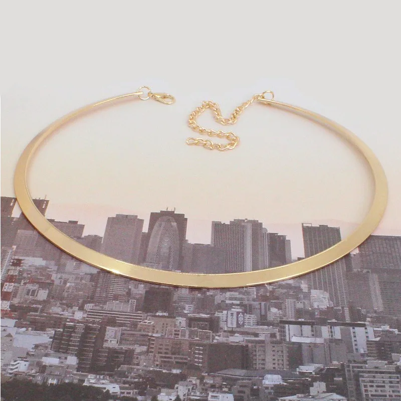 Лидер продаж американский стиль роликовая цепочка на шею простые женские