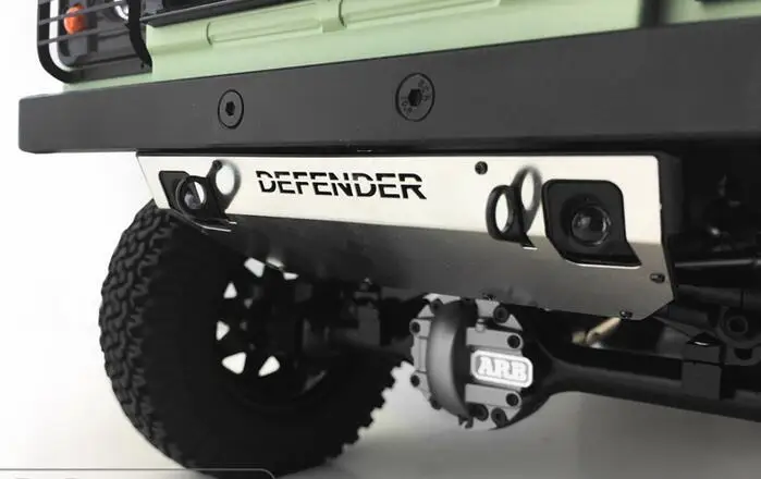 Передний бампер шасси фары защитная решетка рулевого управления для RC 1/10 6WD Land D110