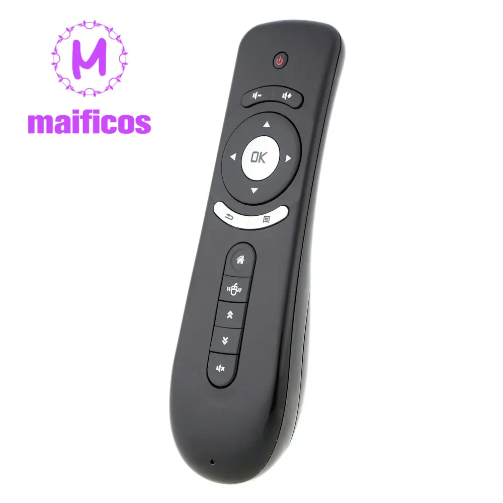 T2 Беспроводная 3D-гироскопическая пульт-мышь Fly Air Mouse для игровых приставок, ПК, Android TV Box и Google Player.