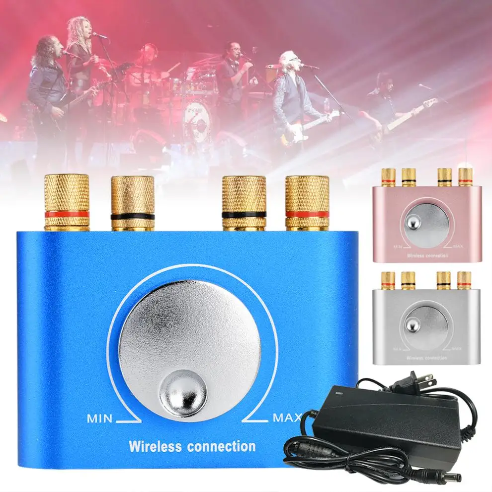 

12V Digital Bluetooth Small 2.0 Mini Speaker Power Amplifier with 3.5mm Audio Plug and USB Power Plug for Laptop / MP3 / Phone