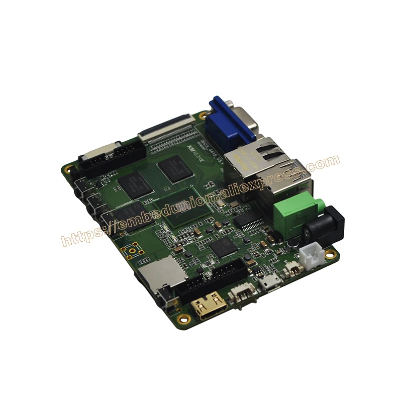 Ibox4418 Мини ПК S5P4418 ARM Cortex-A9 четырехъядерный 1 ГБ DDR3 8 ГБ EMMC демонстрационная плата мини ПК