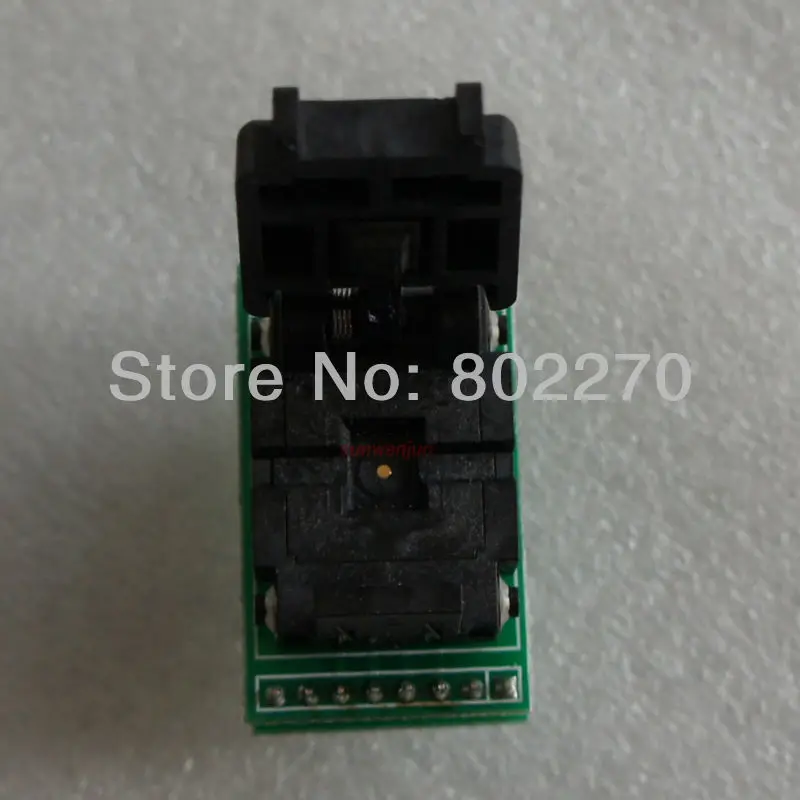 QNF8/MLP8/MLF8/SON8/WSOP8 to DIP8 Test Socket/Adapter PLASTRONICS 08QN12T16050 | Компьютеры и офис
