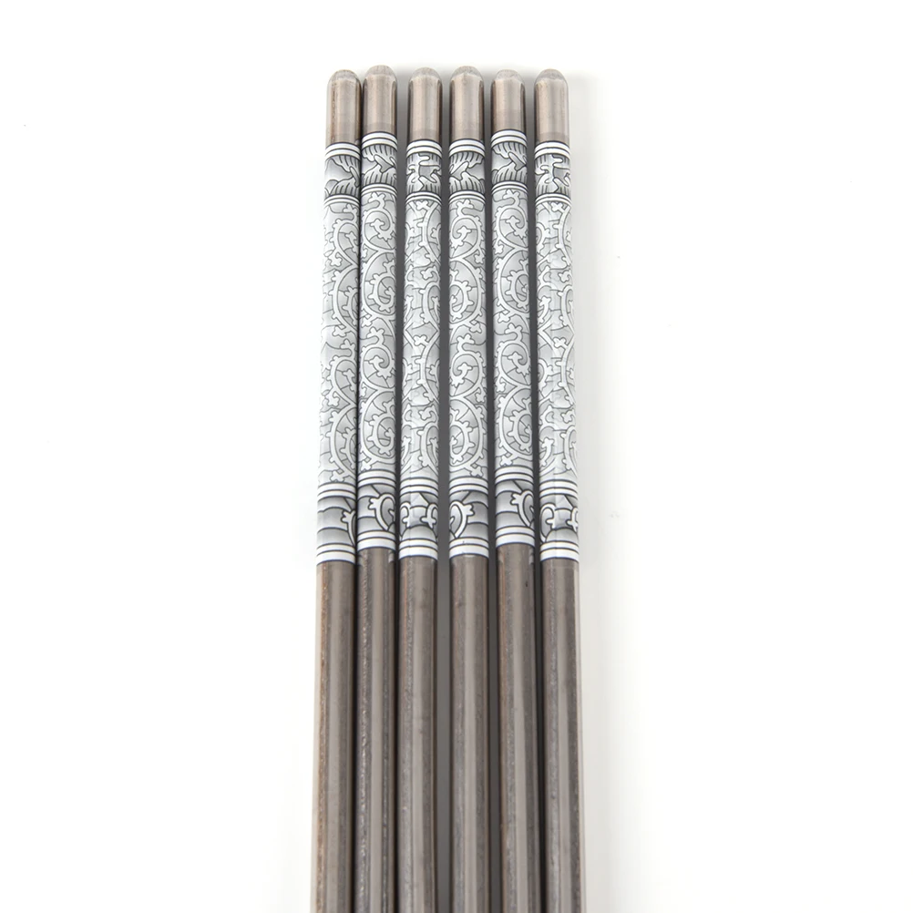 

Палочки для еды из нержавеющей стали, винтажные, сине-белые, фарфоровые, 1 пара/2 шт.