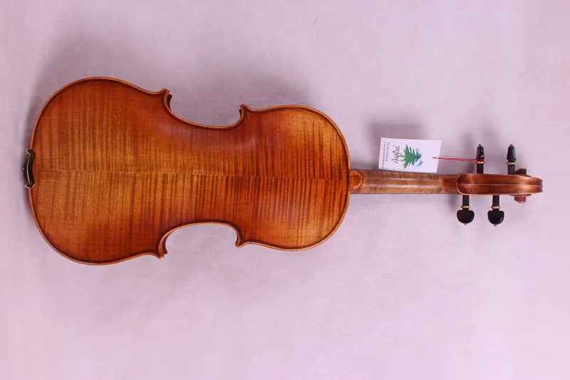 

4/4 скрипка Европейский древесный кленовый Мастер Уровень, мощный звук высокое качество #1607