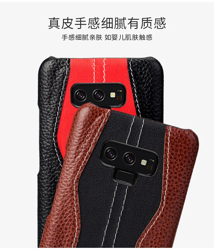 Роскошная натуральная кожа чехол для телефона для samsung Galaxy S8 S9 S7 S10 plus Note 10 плюс 8 9 A50 A70 A80 A30 A8 Защитная крышка