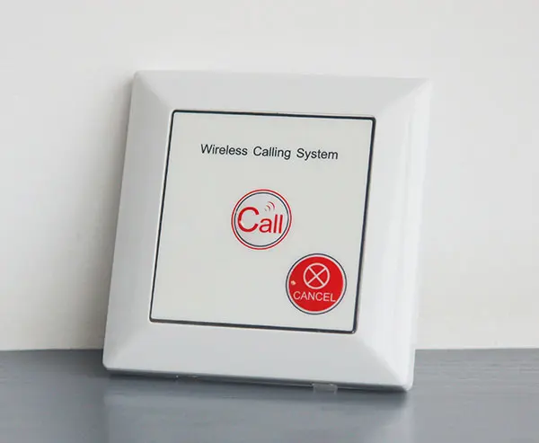 

2-button free sticker wireless calling button