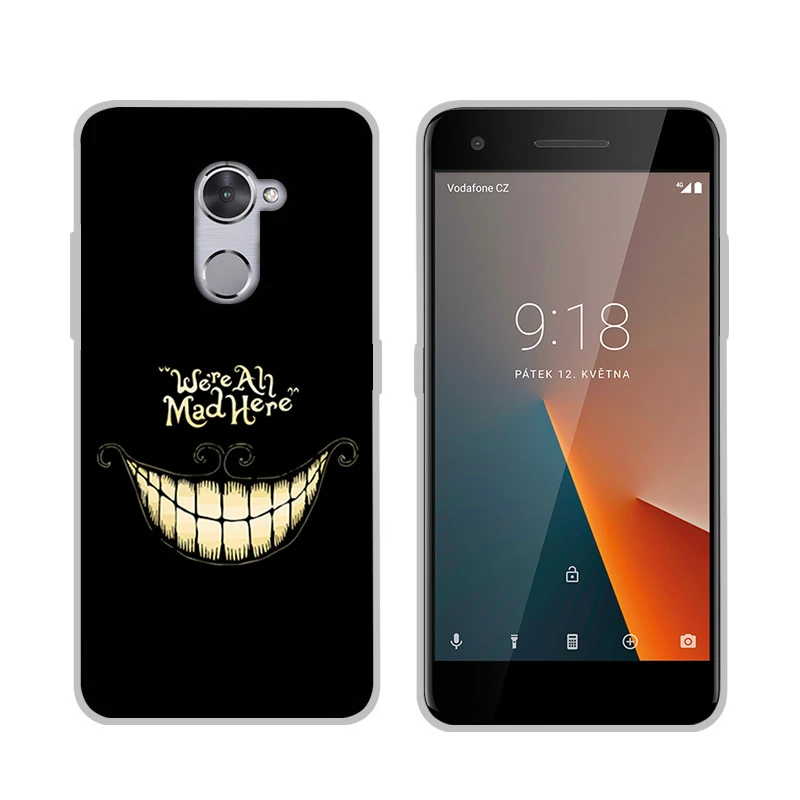 Чехол для Vodafone Smart V8 ТПУ задняя крышка мобильного телефона оболочки с любимыми