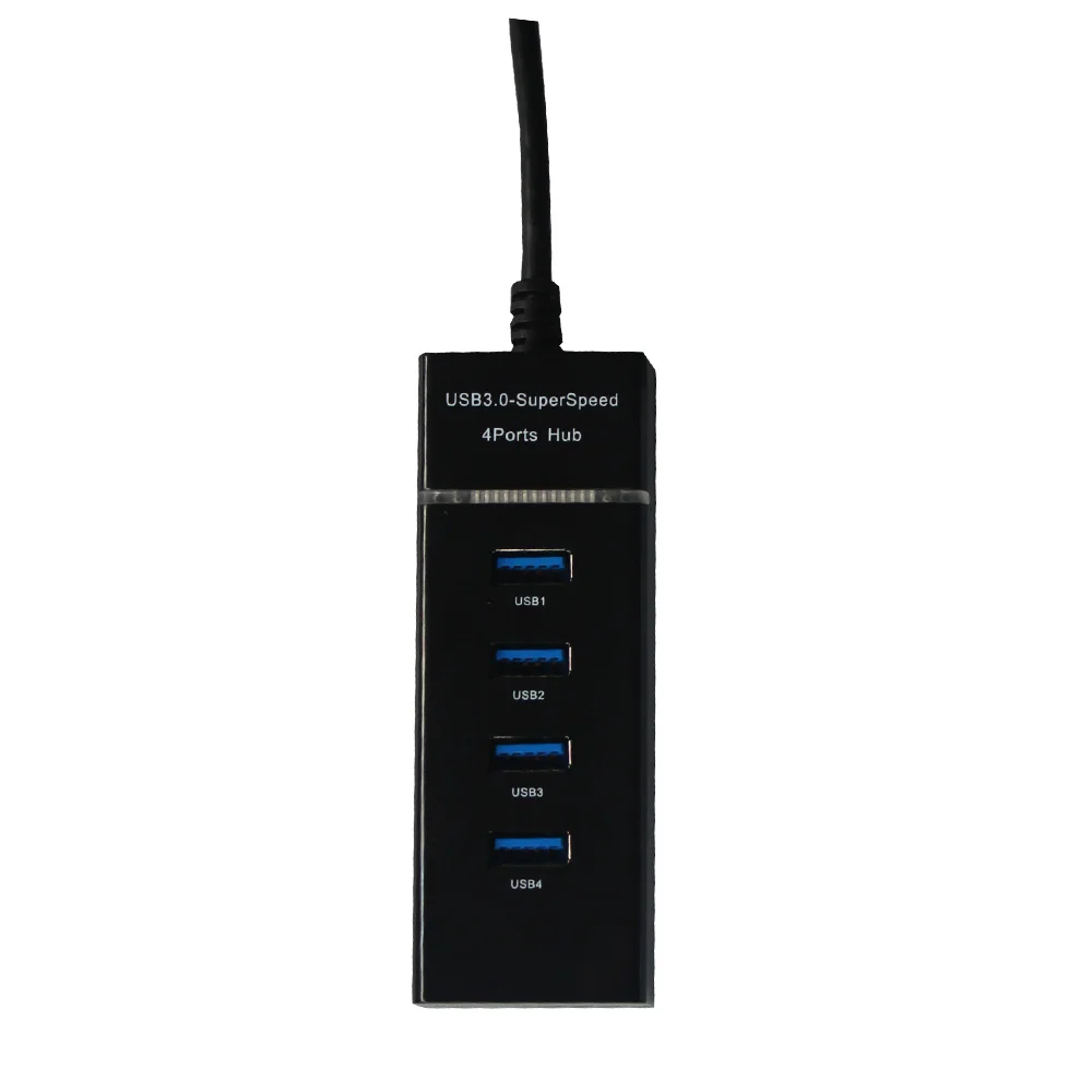 Высокоскоростной мульти 4 порта USB 3 0 концентратор разветвитель гнездо