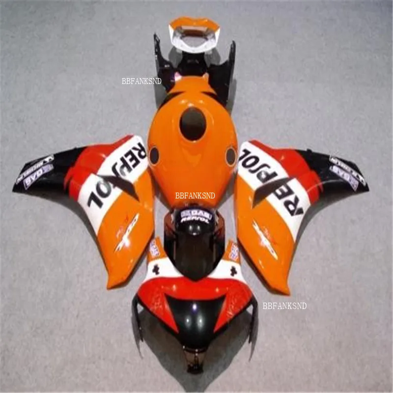 Обтекатели для Honda CBR1000RR 2008 2009 2010 2011 CBR 1000 RR корпус репсол 100% OEM комплекты ABS