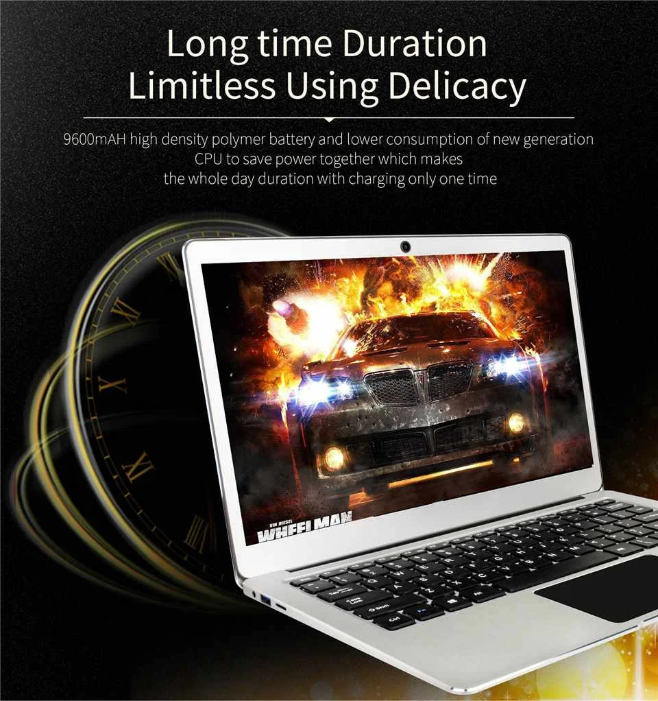 Jumper EZBOOK 3 PRO 13,3 дюймовый ноутбук Windows 10 Intel Apollo Lake N3450 четырехъядерный процессор 6 ГБ ОЗУ 64 Гб eMMC 6 ГБ ОЗУ 128 Гб ПЗУ
