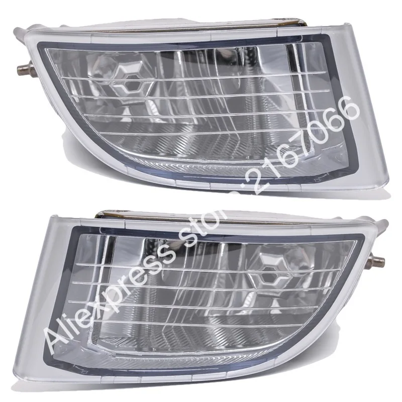 Противотуманные фары для Toyota Land Cruiser PRADO 120 2002 2003 2004 2005 2006 2007 2008 2009 пара прозрачных
