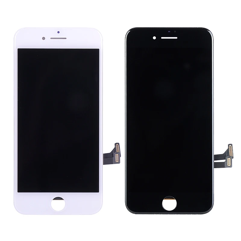 Для iPhone 8 / Plus ЖК дисплей с сенсорным экраном дигитайзер в сборе черный/белый цвет