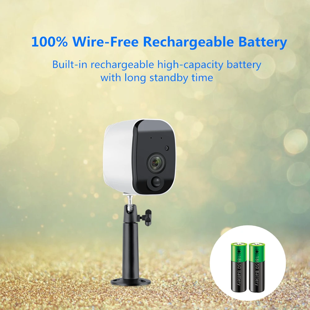 IP камера наружная беспроводная с Wi Fi и датчиком движения 1080P|Камеры
