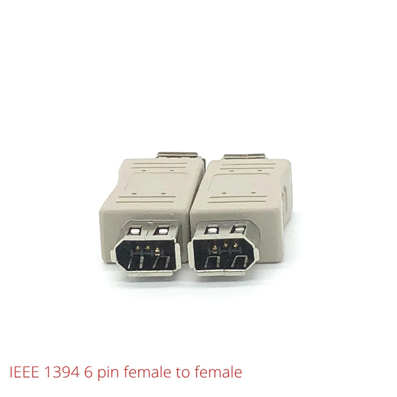 Адаптер шины FireWire IEEE-1394a 6-Pin Женский до 6-Pin гнездовой разъем удлинителя IEEE1394 6pin Женский муфта