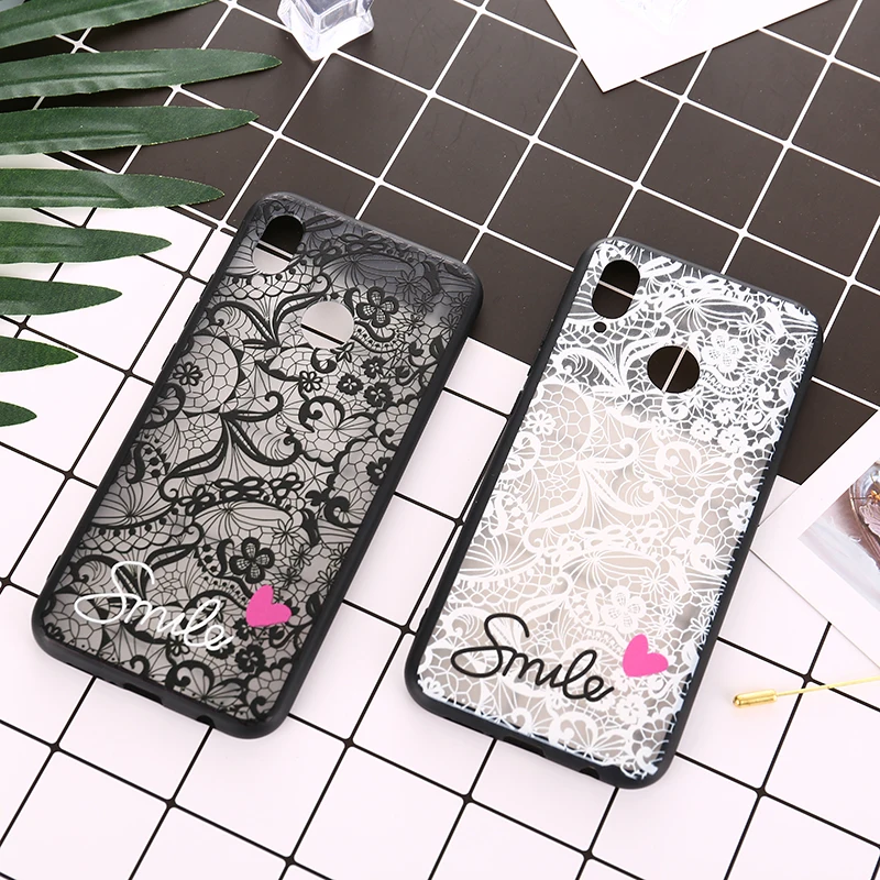 Floral Sexy Lace Case For Huawei P8 P8Lite P9 P9Lite P20 Pro P20Lite P10Plus Y5 Nova2 2S Mate7 8 9 10Cover Mandala Flower Coque | Мобильные