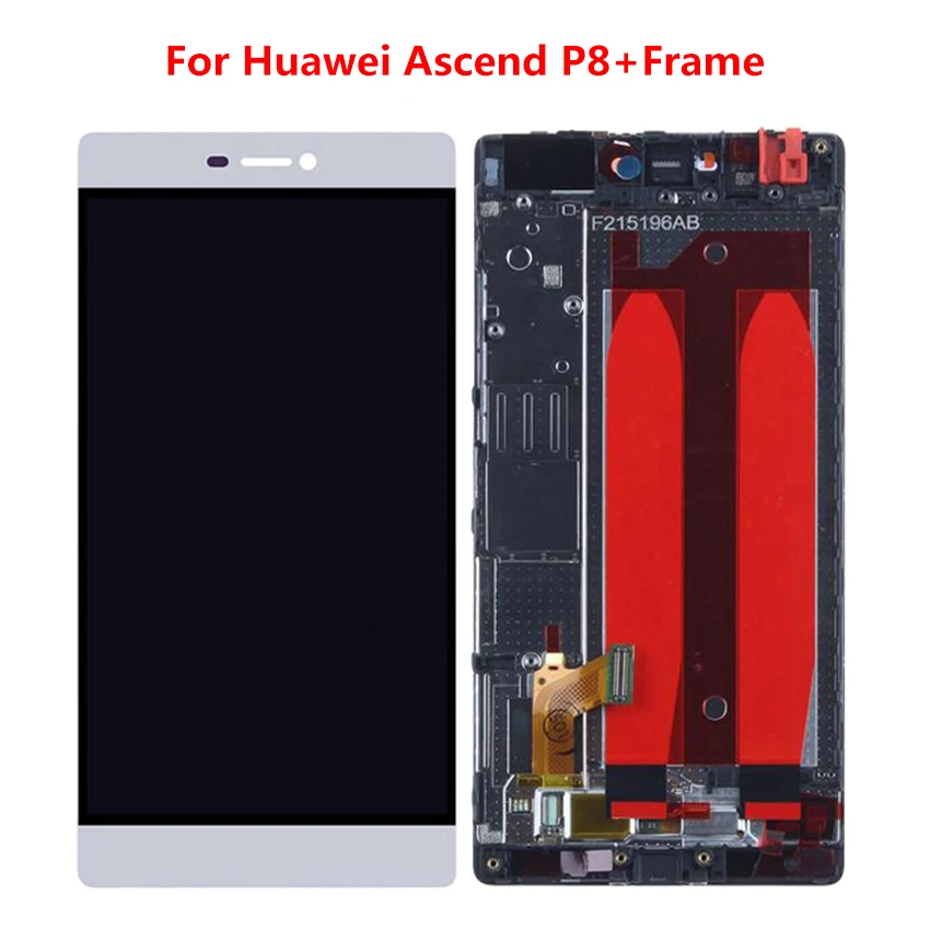 For Huawei P8 LCD Display Touch Screen Digitizer Assembly With Frame Replacement GRA-UL00 GRA-TL00 GRA-CL00 5.2&quot | Мобильные