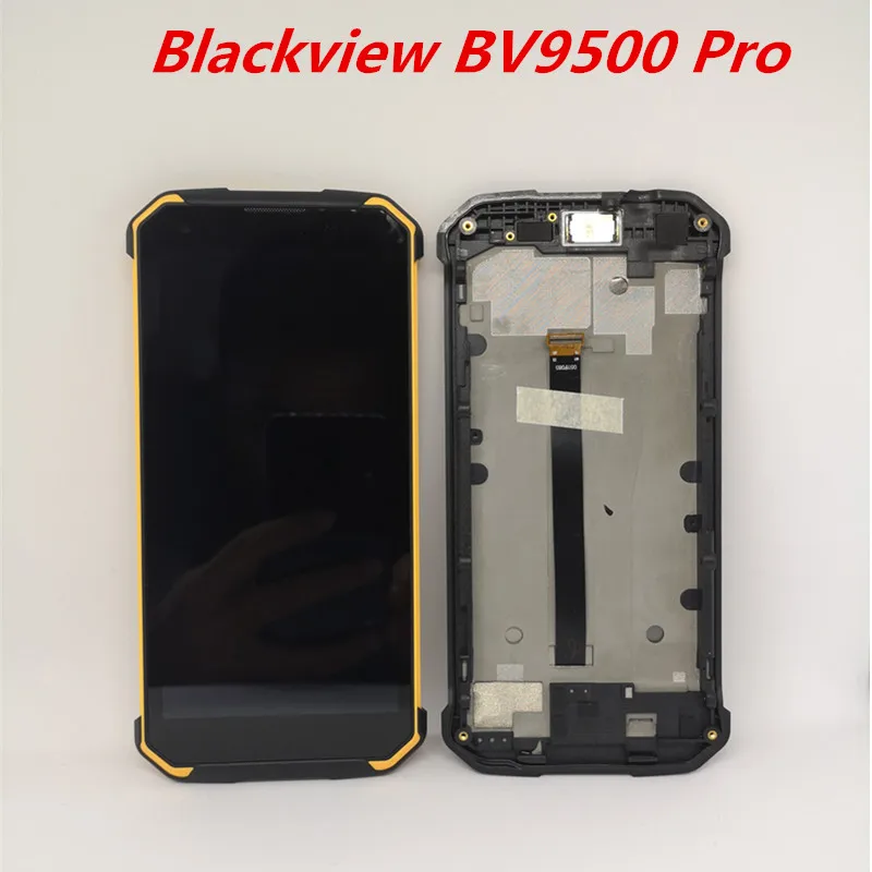 5," для Blackview BV9500/BV9500 Pro ЖК-дисплей с рамкой в сборе и сенсорная панель экрана для замены с инструментами