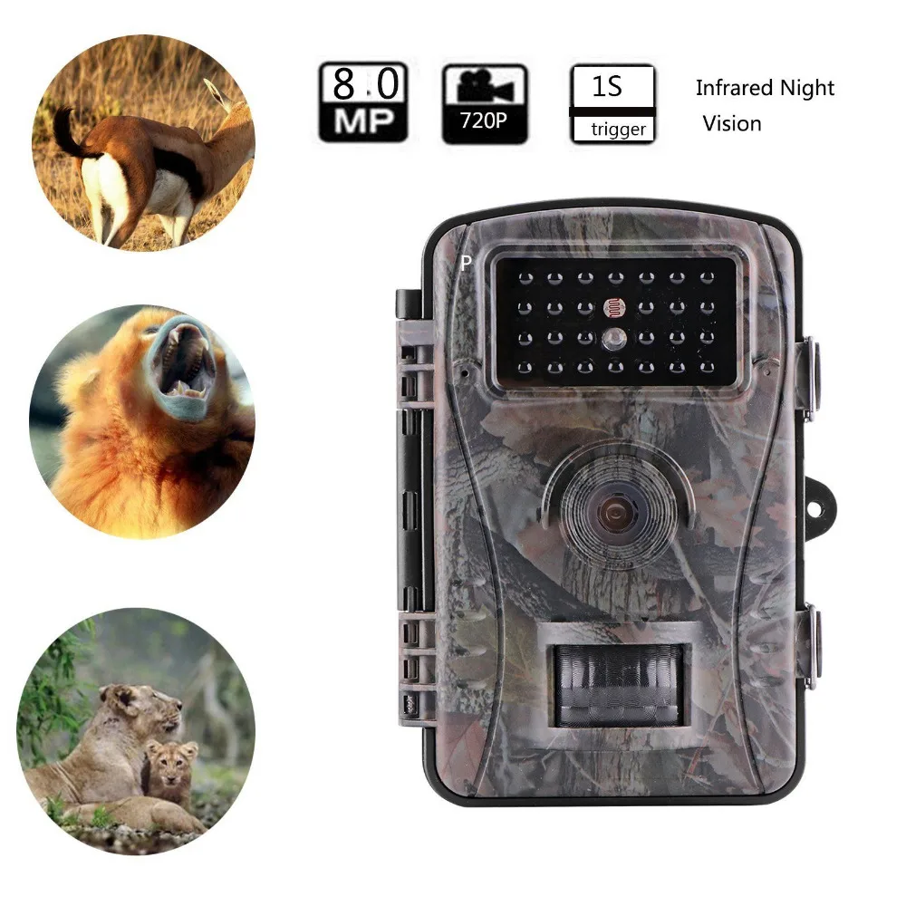Tensdarcam HD Охота Камера 720P 940NM инфракрасный Ночное видение игры дикой природы s
