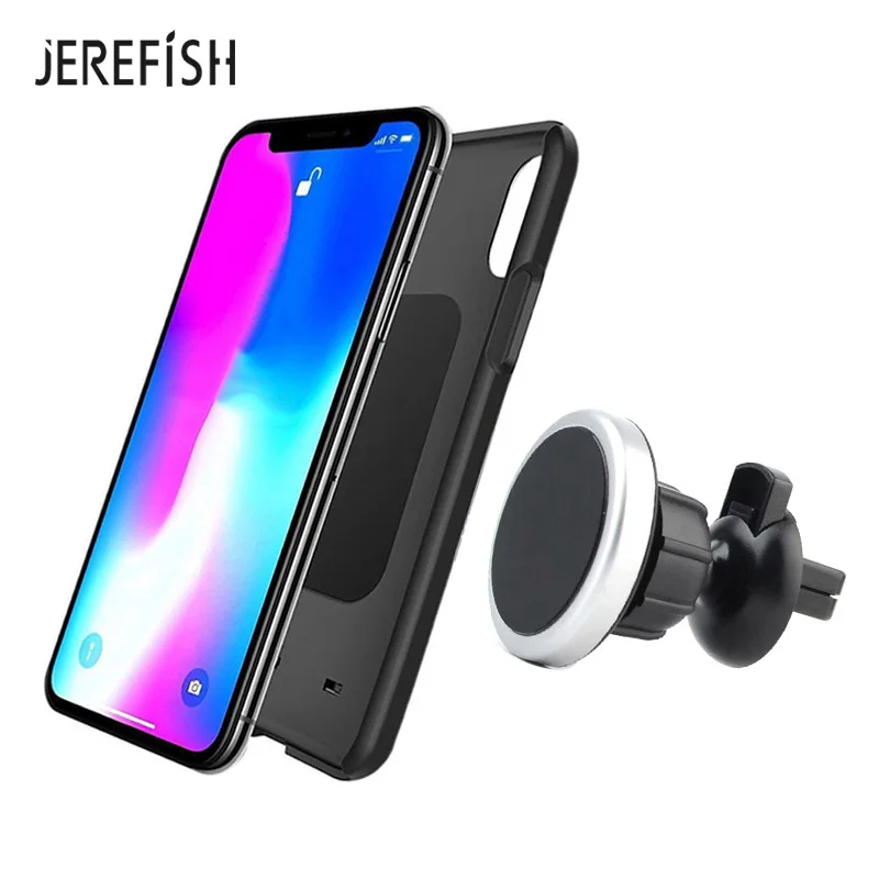 Универсальный магнитный автомобильный держатель JEREFISH крепление на