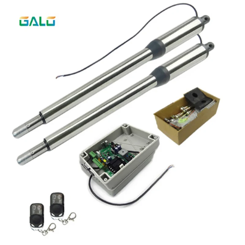 DC24V GALO AC220V/AC110V привод распашных ворот для домашних ворот smart contrl автоматический Открыватель ворот полный комплект опционально - Цвет: DC24V
