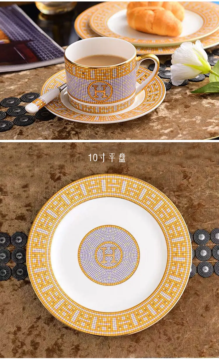 Высококачественная костяная Китайская Красная кофейная чашка керамическая чайная черная чайная чашка блюдо животное столовый набор свадьба и подарки на новоселье