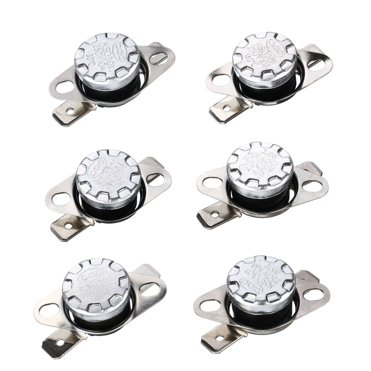 Температура переключатель Термостат KSD301 AC 250V 10A 0 135 140 145 150 155 нормально открытый