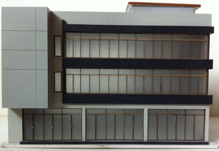 Модель 1/87 года поезд в масштабе хо 3 этажа комплект сделай сам для конференц зала