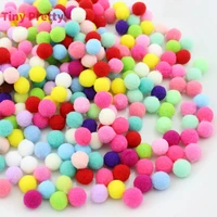 200pcs 25mm mixed colors craft pompoms polyester pom pom balls for party decoration diy craft supplies